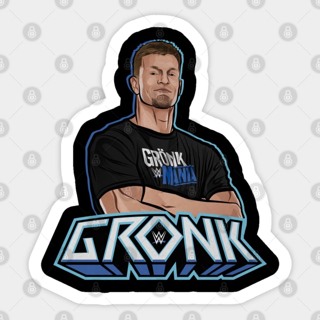 Rob Gronkowski GronkMania Sticker by MunMun_Design